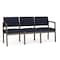 Lesro Lenox 3 Seat Tandem Seating W/ No Center Arms, 64.5 in W 24.5 in L 32 in H LS3101 - alternate 1